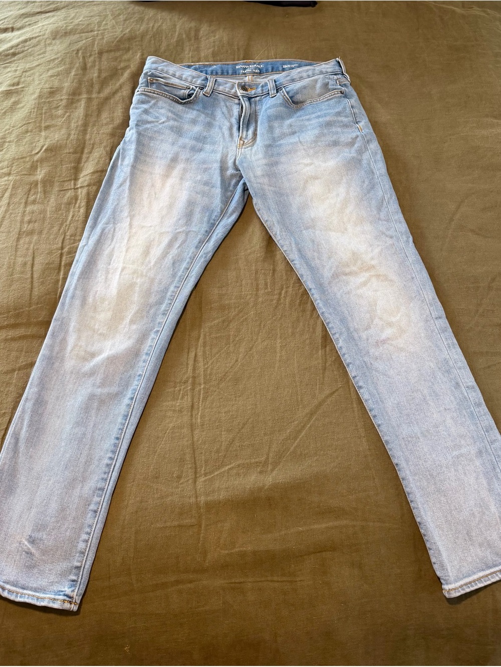 American Eagle Outfitters Light Blue Slim Straight Jeans